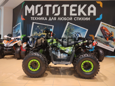 Квадроцикл детский YACOTA (Якота) SPORTY XX чёрный/зелёный (машинокомплект)