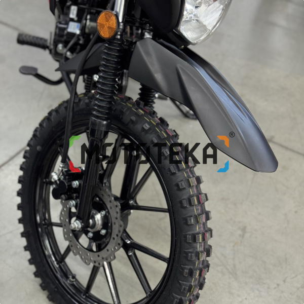 Мопед FXMOTO (ФХМото) RUNNER OFF ROAD 50 (125) чёрный матовый | Мототека