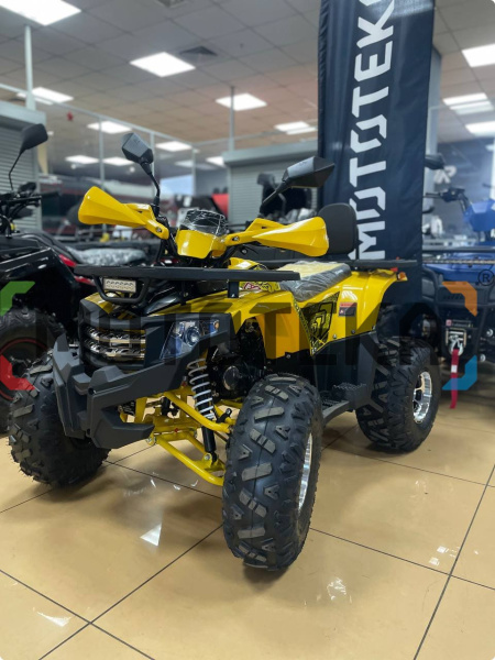 Квадроцикл подростковый FXMOTO (ФХМото) HAMMER 150 жёлтый | Мототека Квадроцикл подростковый FXMOTO (ФХМото) HAMMER 150 жёлтый | Мототека